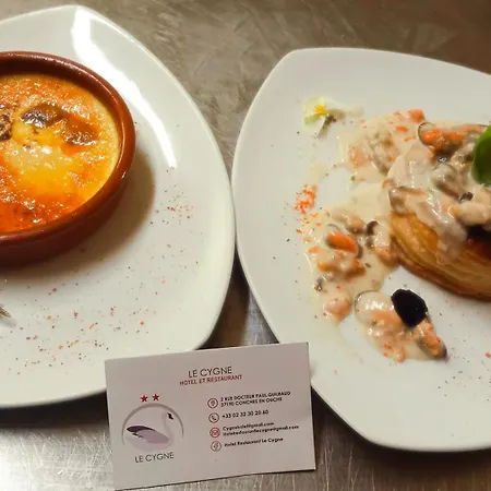 فندق Restaurant Du Cygne Conches-en-Ouche